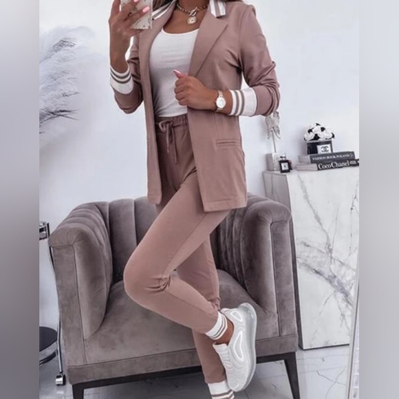 NEW woman suit size XL high weist high rise Casual suit office work career - Picture 1 of 5